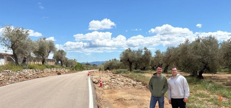 El PP de Rossell celebra l’inici de les obres de millora de la CV-100 finançades per la Diputació de Castelló