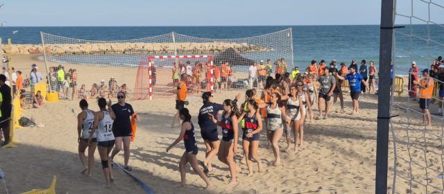 Lliga d’Handbol Platja a la platja del Fortí