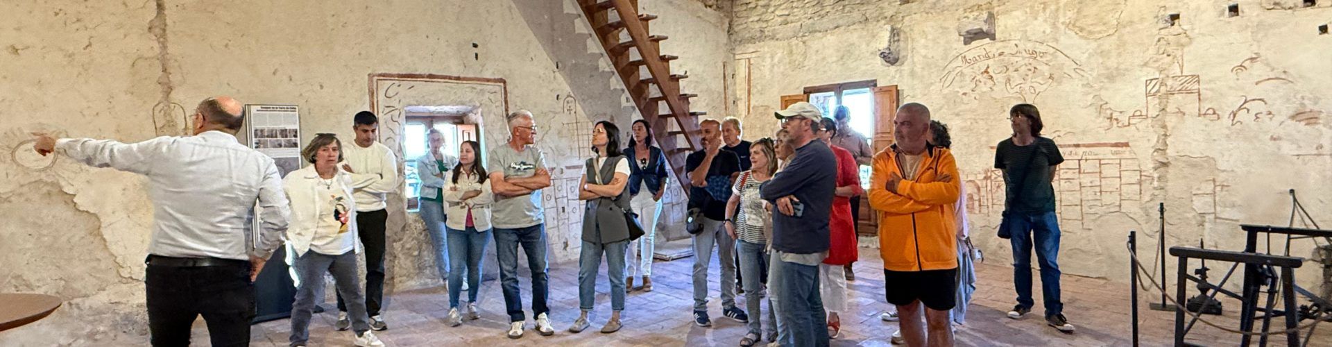 La Torre de Càlig va acollir una xerrada per a detallar totes les feines de restauració que s’han executat