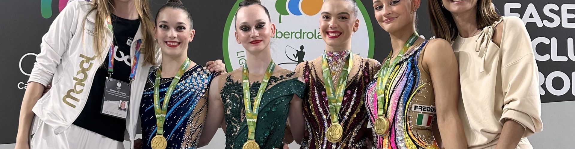 Doble clasificación histórica del Team Mabel para la final de la Liga Iberdrola de Gimnasia Rítmica