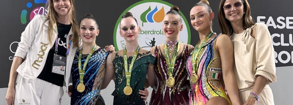Doble clasificación histórica del Team Mabel para la final de la Liga Iberdrola de Gimnasia Rítmica