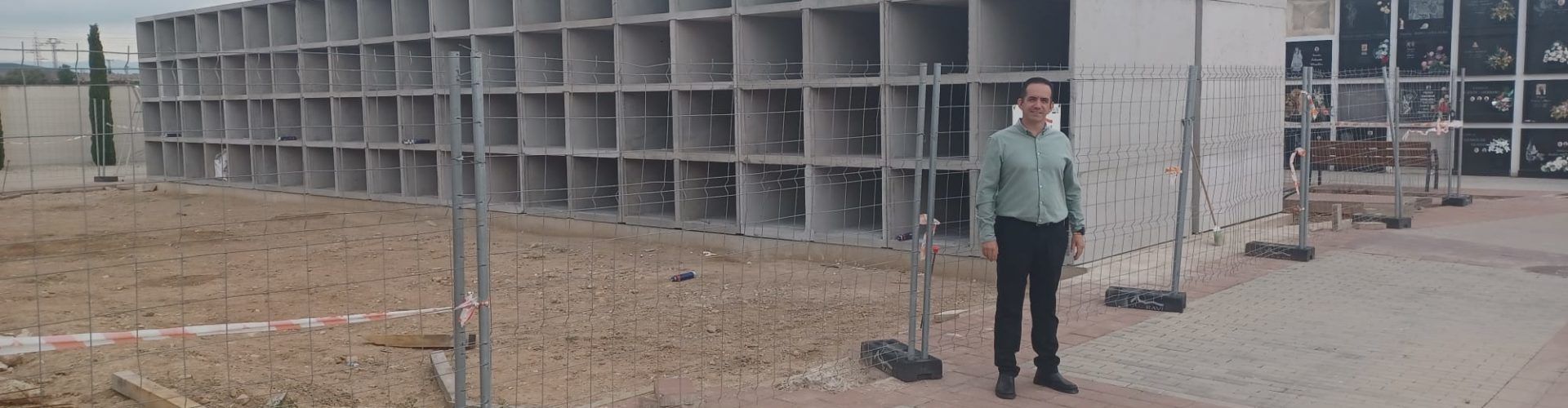 L’Ajuntament construeix nous nínxols al cementeri municipal