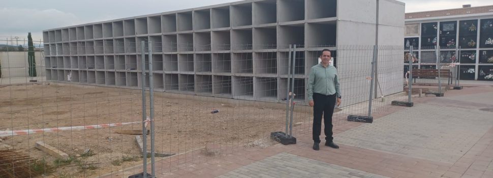L’Ajuntament construeix nous nínxols al cementeri municipal