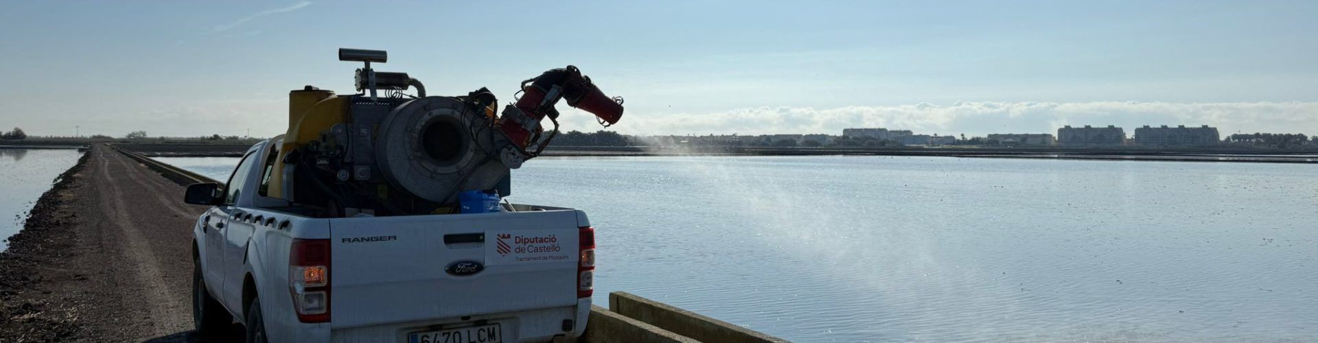 La Diputació de Castelló reforça les actuacions de vigilància i tractaments larvicides per a frenar la presència de mosquits a la província