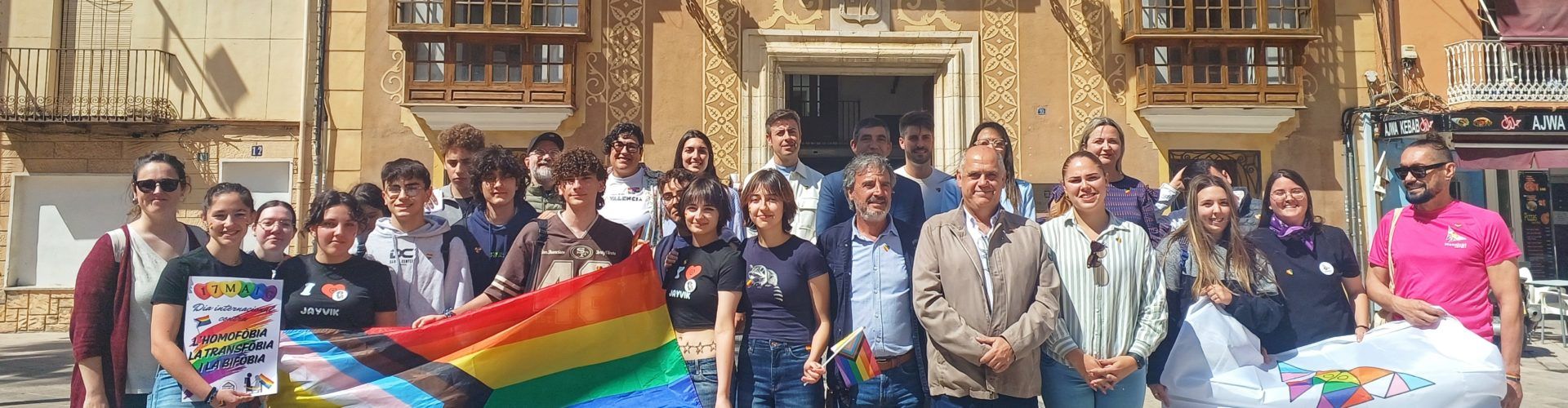 Benicarló reivindica la diversitat sexual en el Dia Contra la LGTBIFòbia