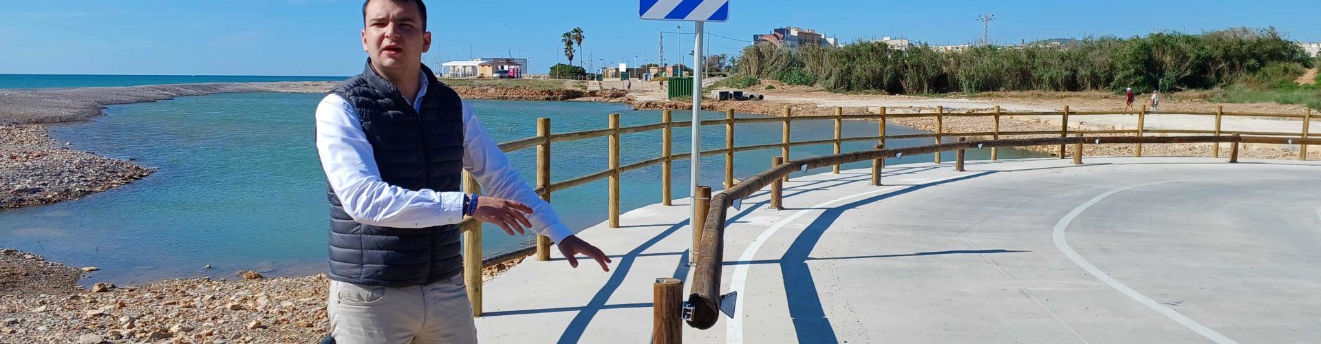 Benicarló obri el pas provisional de la Mar Xica i finalitza les obres de substitució de la canonada d’aigua