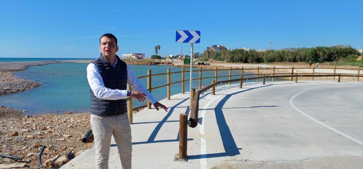 Benicarló obri el pas provisional de la Mar Xica i finalitza les obres de substitució de la canonada d’aigua