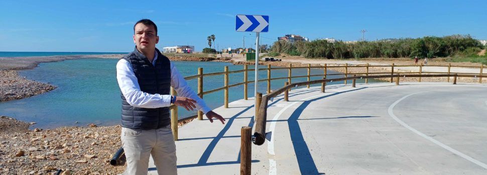 Benicarló obri el pas provisional de la Mar Xica i finalitza les obres de substitució de la canonada d’aigua