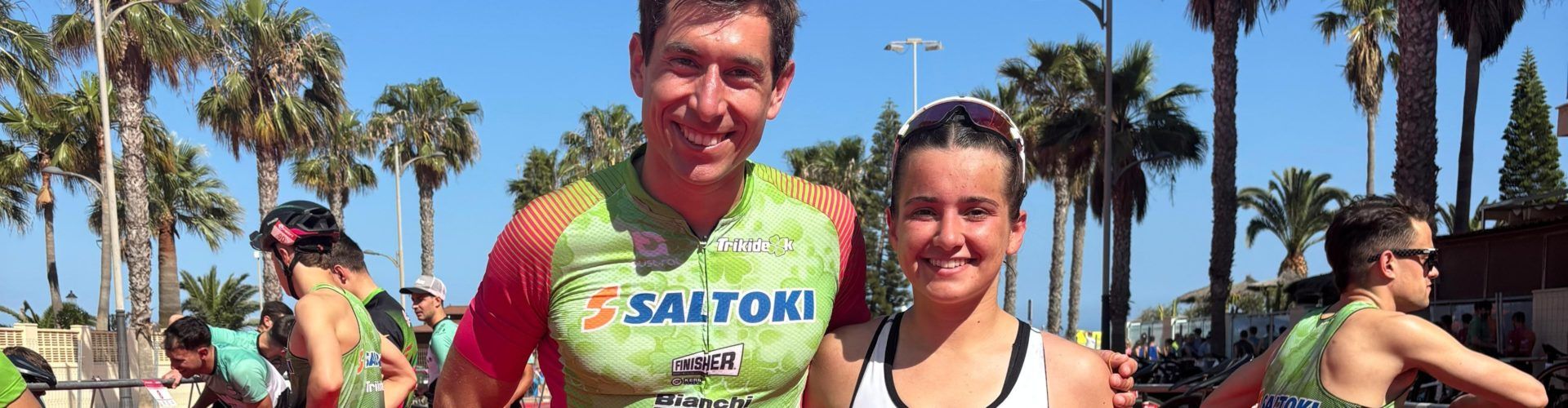 Participació doble vinarossenca en la lliga nacional de triatló