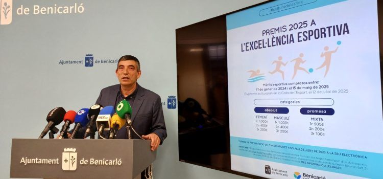Benicarló crea els Premis a l’Excel·lència Esportiva per a reconéixer el talent local