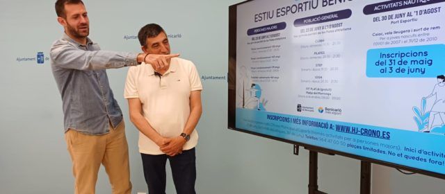 Benicarló amplia l’oferta esportiva d’estiu amb més de 560 places per a totes les edats
