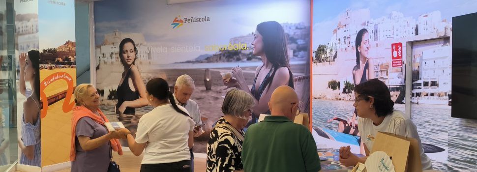 Peníscola es promociona a Madrid amb una campanya d’impacte visual i presència en un conegut centre comercial