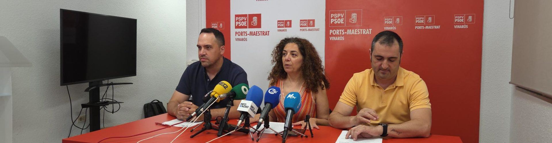 La reelegida secretària general Ports Maestrat del PSPV Anna Besalduch critica el govern de la Generalitat