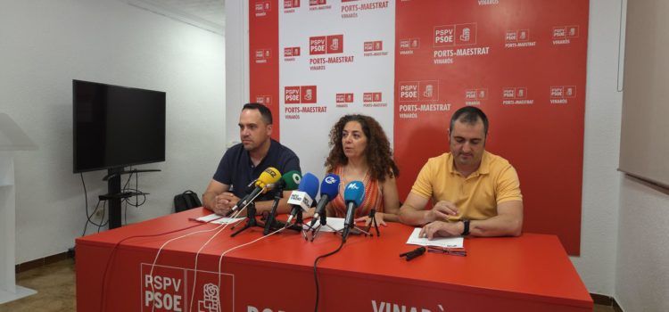La reelegida secretària general Ports Maestrat del PSPV Anna Besalduch critica el govern de la Generalitat