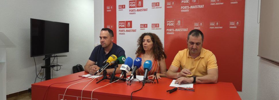 La reelegida secretària general Ports Maestrat del PSPV Anna Besalduch critica el govern de la Generalitat