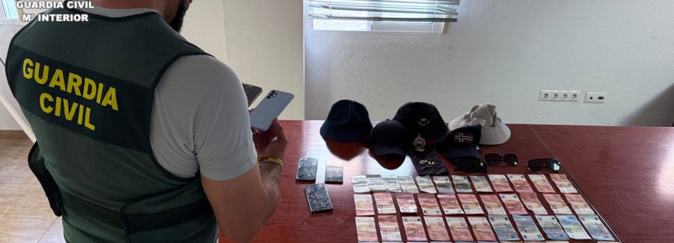 Cuatro detenidos por hurto en una operación conjunta de Guardia Civil y Policía Local de Vinaròs