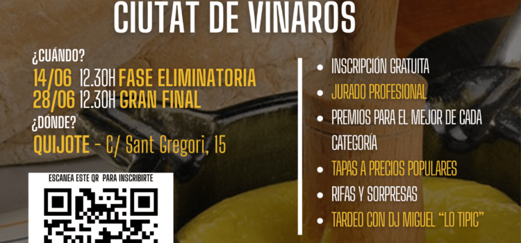 I Concurso de all i oli Ciutat de Vinaròs