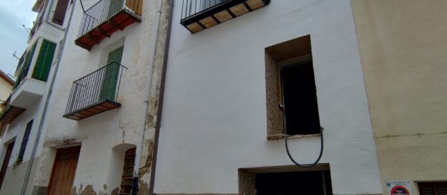 El PSPV Morella celebra l’avanç de la rehabilitació de la casa que es va comprar la legislatura passada al C/ El Sol