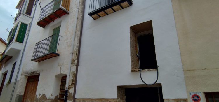 El PSPV Morella celebra l’avanç de la rehabilitació de la casa que es va comprar la legislatura passada al C/ El Sol