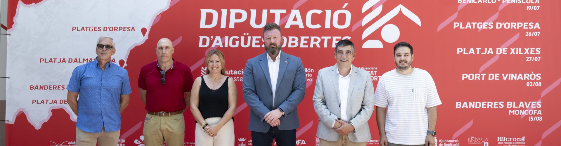 Peníscola, Benicarló i Vinaròs acolliran proves de la II edició de la ‘Copa Diputació d’Aigües Obertes’