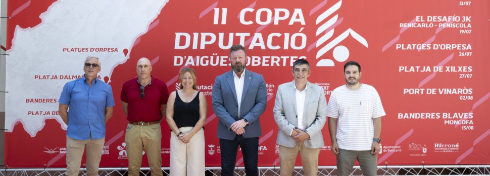Peníscola, Benicarló i Vinaròs acolliran proves de la II edició de la ‘Copa Diputació d’Aigües Obertes’