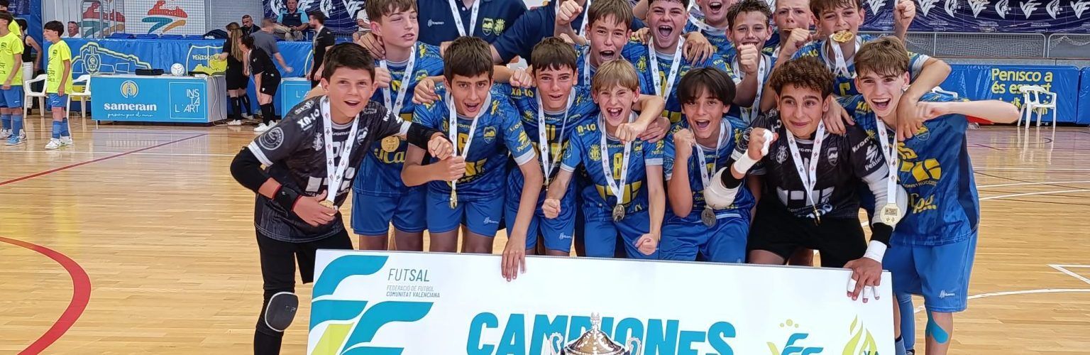 El Infantil del Peñíscola FS, campeón de la Copa Federación provincial