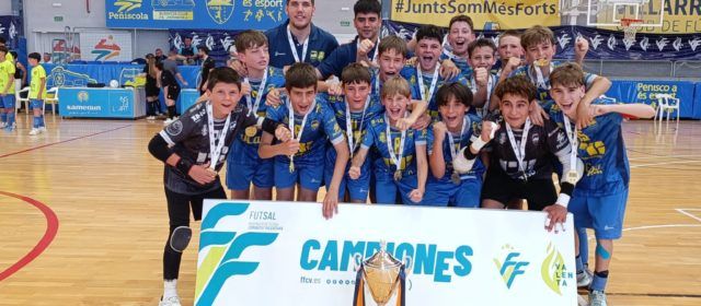 El Infantil del Peñíscola FS, campeón de la Copa Federación provincial