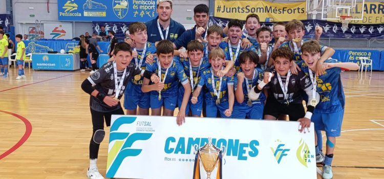 El Infantil del Peñíscola FS, campeón de la Copa Federación provincial