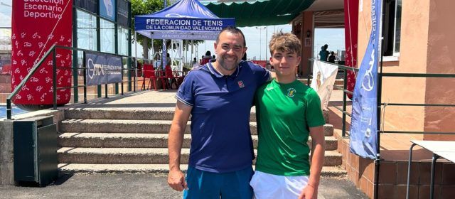 Marcos Torres, porta el nom de Vinaròs al Campionat d’Espanya de tenis