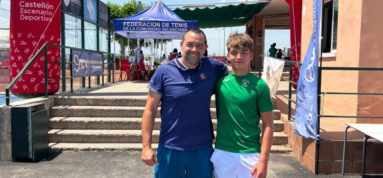 Marcos Torres, porta el nom de Vinaròs al Campionat d’Espanya de tenis