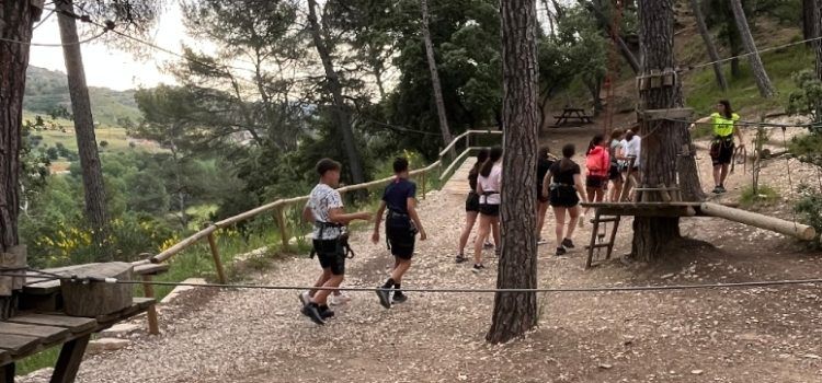 Dia d’aventura de l’IES Leopoldo Querol a Saltapins