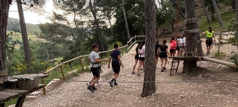 Dia d’aventura de l’IES Leopoldo Querol a Saltapins