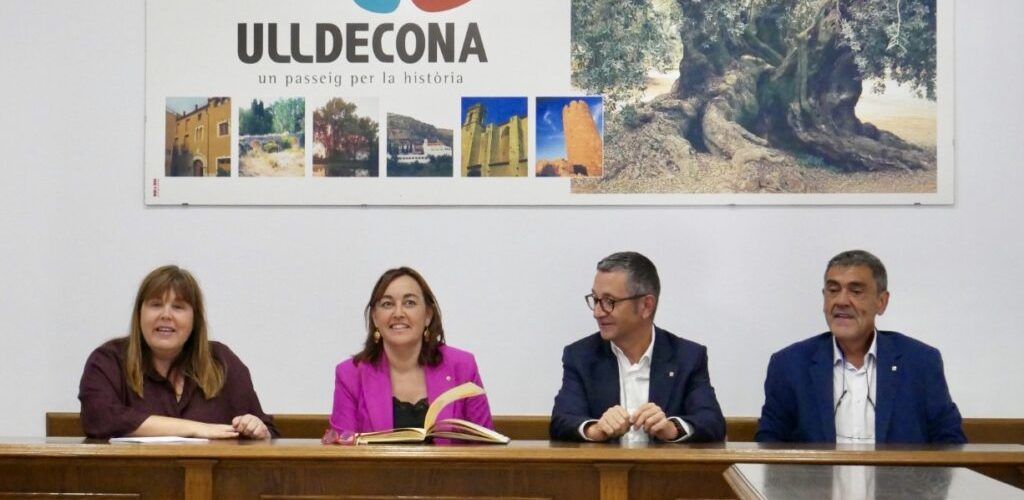 Visita a Ulldecona de la consellera de Territori, Habitatge i Transició Ecològica