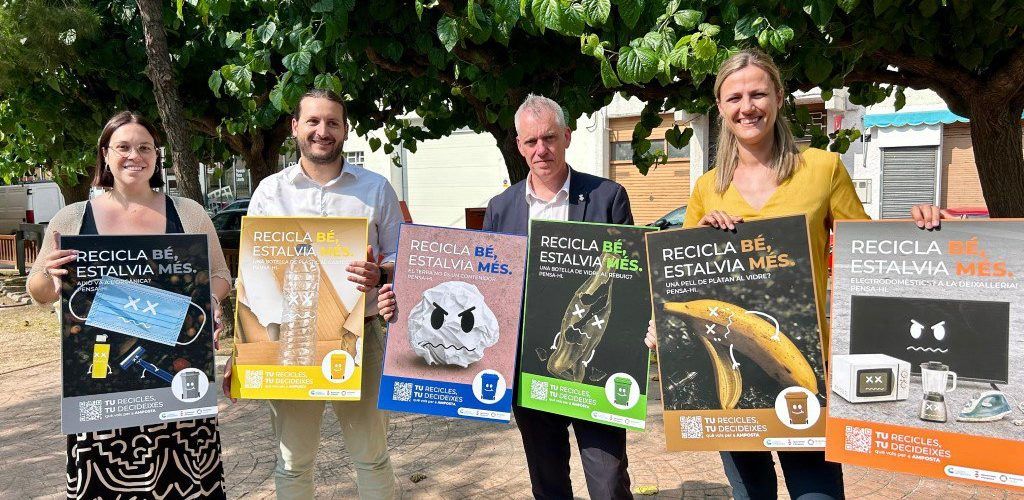 ’Recicla bé, estalvia més’, nova campanya per millorar les dades de reciclatge
