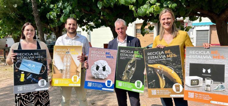 ’Recicla bé, estalvia més’, nova campanya per millorar les dades de reciclatge