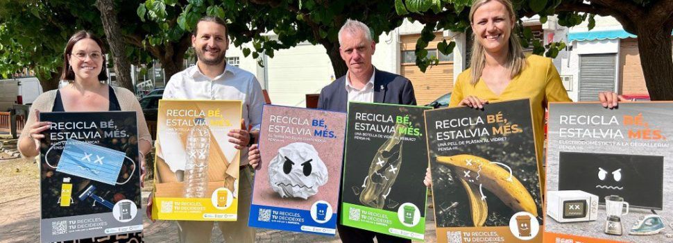 ’Recicla bé, estalvia més’, nova campanya per millorar les dades de reciclatge