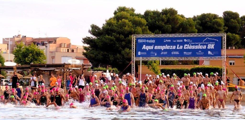 Unai Álvarez i Laura Rodríguez guanyen la 31 Clàssica de Natació Peñíscola-Benicarló