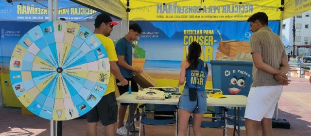 “Reciclar para ConserMar”, una ola de concienciación medioambiental llega hoy a Peñíscola