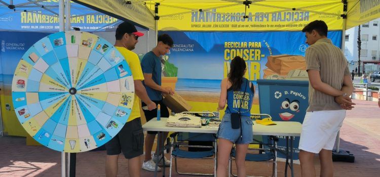 “Reciclar para ConserMar”, una ola de concienciación medioambiental llega hoy a Peñíscola