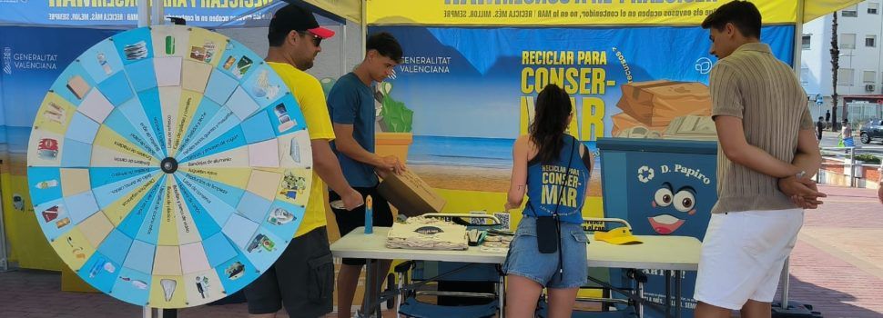 “Reciclar para ConserMar”, una ola de concienciación medioambiental llega hoy a Peñíscola