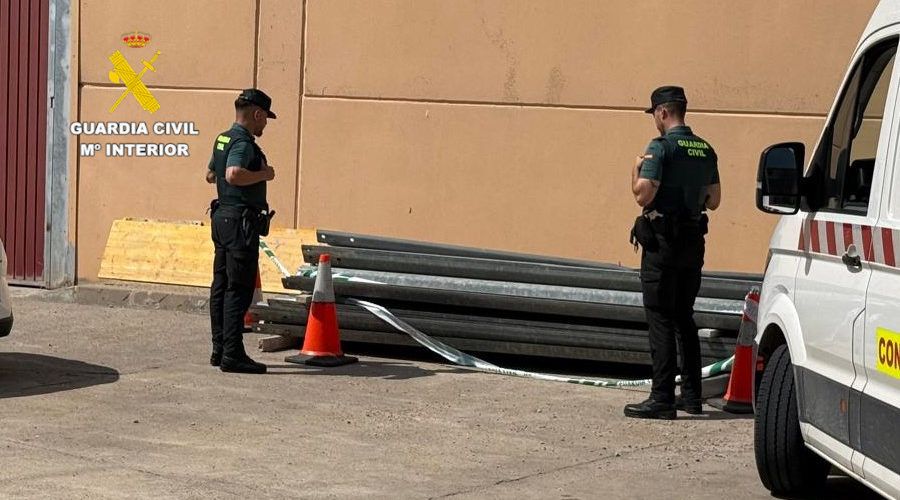 Dos investigados por presunto hurto de barreras de protección en Morella