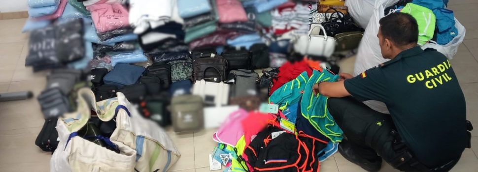 Más de 700 artículos incautados en Peñíscola este fin de semana