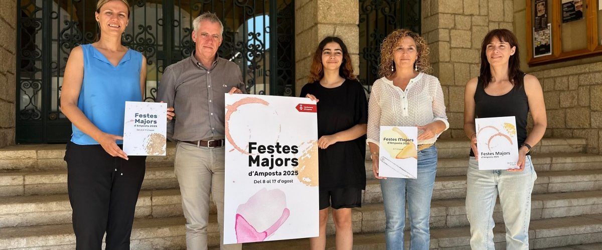 El cartell de Festes Majors ret homenatge a la germanor que es genera al voltant d’una taula