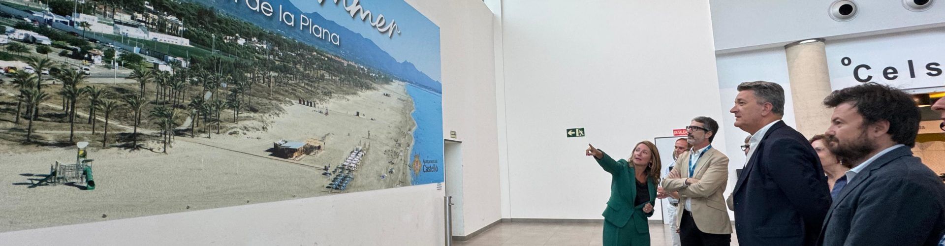 Martínez Mus anuncia que el aeropuerto de Castellón tendrá línea de autobús al norte de la provincia