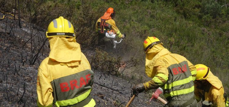 La Diputació de Castelló reforça la prevenció i la lluita contra els incendis a través de les Brigades Rurals d’Actuació Forestal, com la de Xert