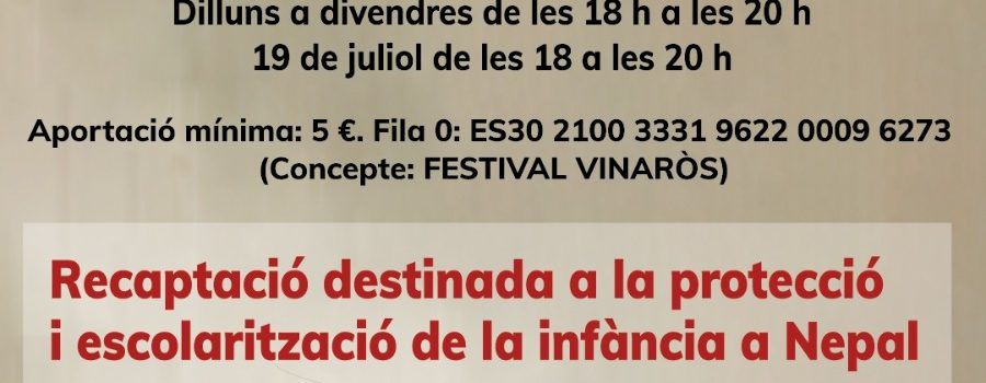 Nou diferents actuacions en el nou Festival Solidari a Vinaròs