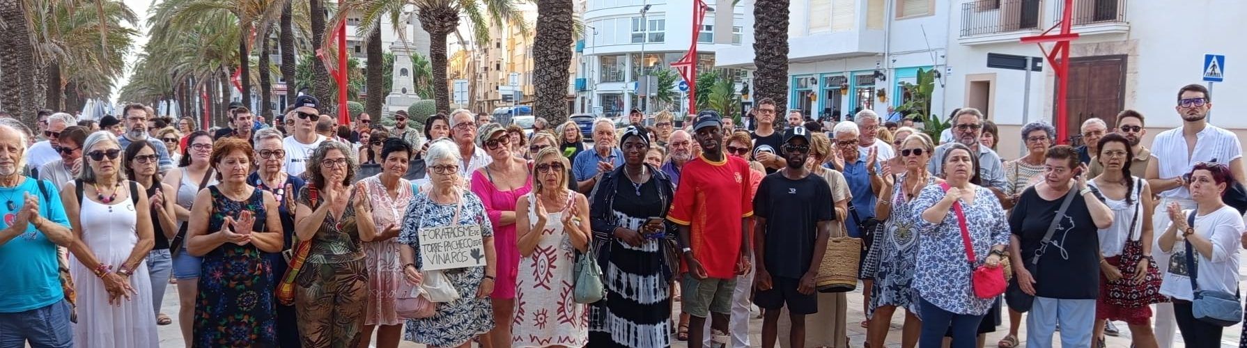 Concentració contra el racisme  a Vinaròs