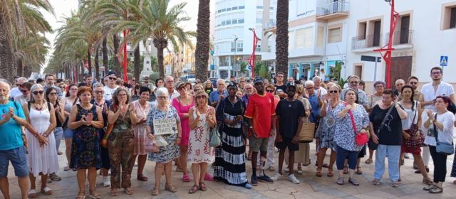 Concentració contra el racisme a Vinaròs