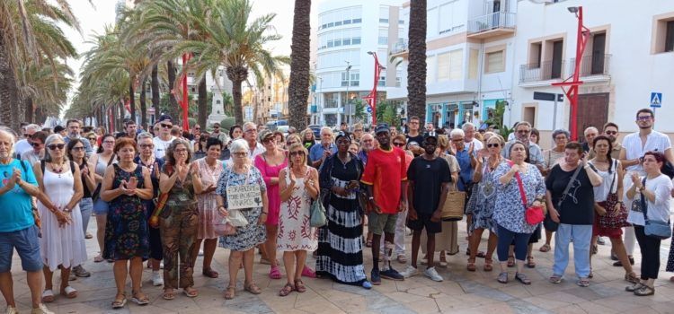 Concentració contra el racisme  a Vinaròs