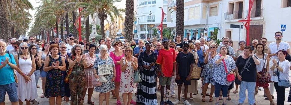 Concentració contra el racisme  a Vinaròs